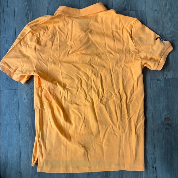 Men's WoodPecker Bright Orange Polo Shirt Large - Zach Hyman Golf Tournament - Picture 5 of 5